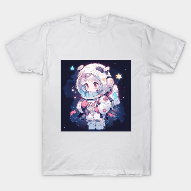 chibi astronaut T-Shirt by WabiSabi Wonders